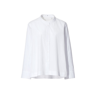スーピマコットンシャツジャケット(長袖／WHITE)