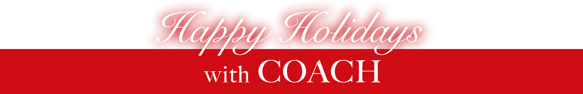 Happy Holidays with COACH