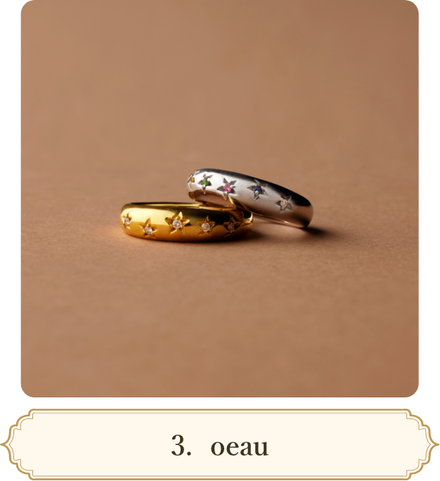 3.	oeau