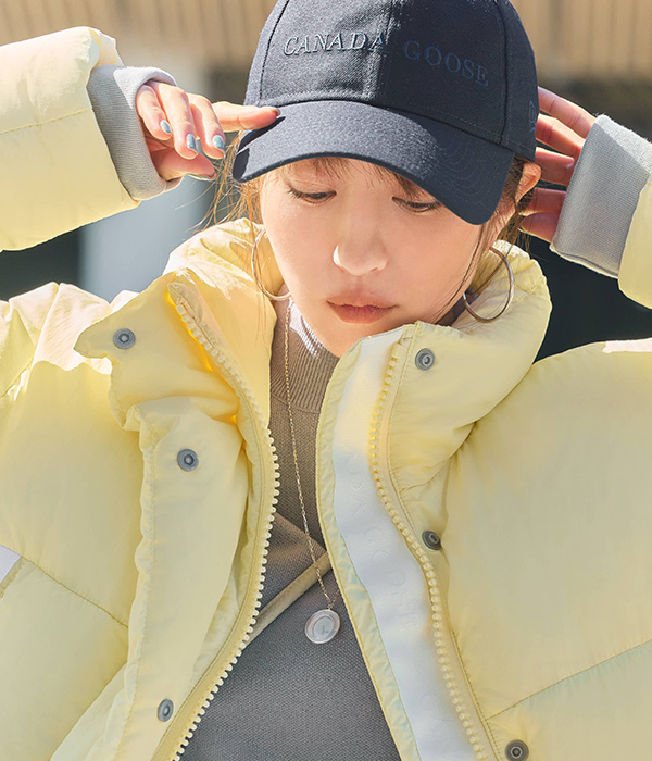 ダウンジャケット/カナダグース、堀田茜/モデル