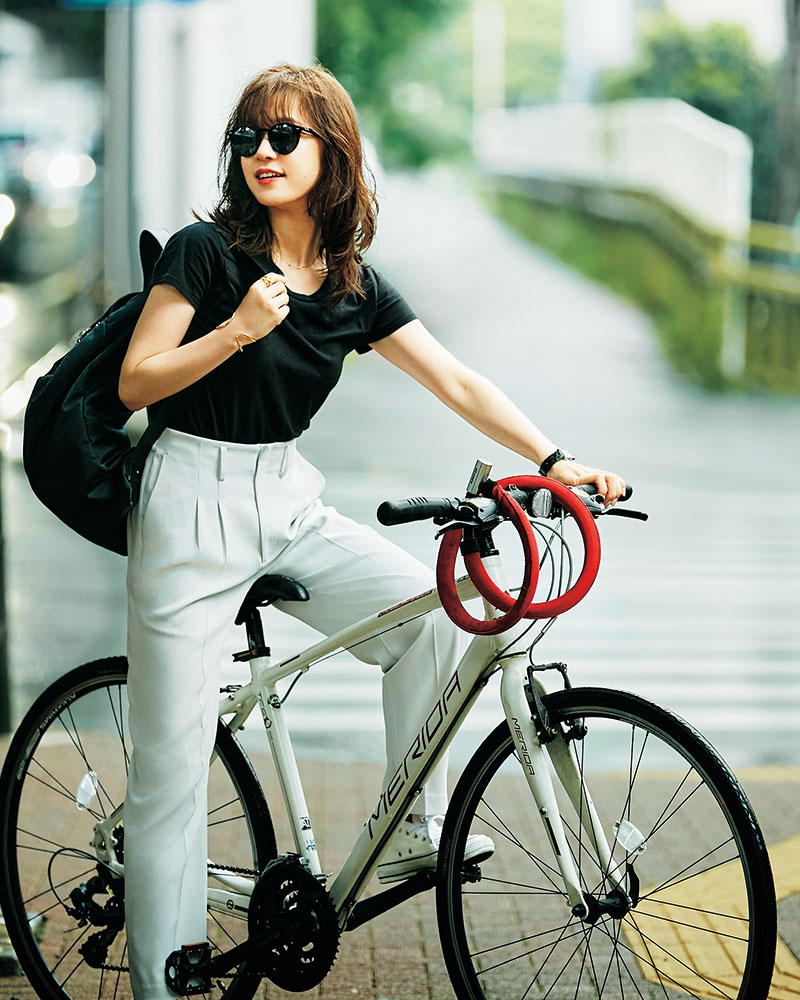 自転車が生活の中で新しい習慣になった 通勤は電車をやめて自転車に乗っています