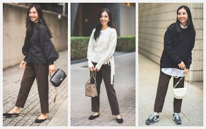 テーパードパンツ 着回し秋コーデ3選 Classy Closet 読者私服snap Classy クラッシィ