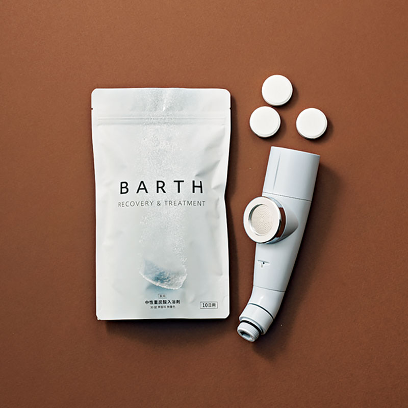 BARTH 重炭酸バブルシャワー薬用BARTH中性重炭酸入浴剤