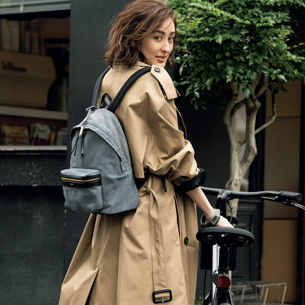 お値下げ中！SAINT LAURENT PARIS シティバックパックバンダナ柄 お値下げ中！SAINT LAURENT PARIS シティバックパックバンダナ柄