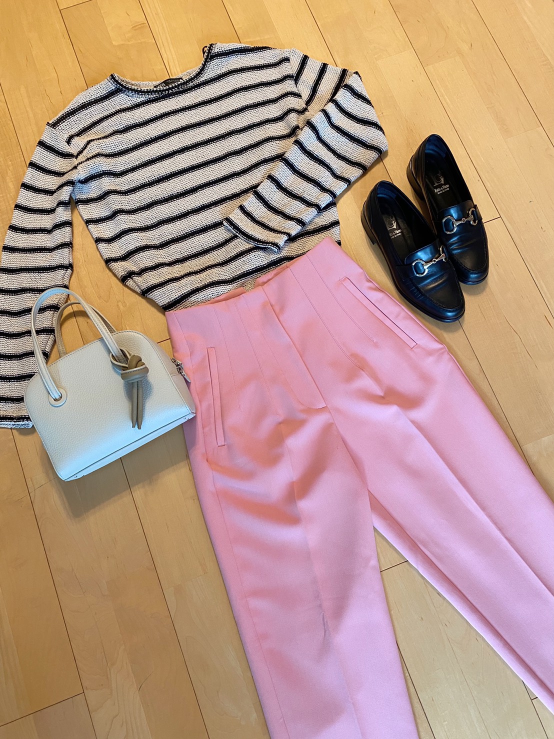 ZARA購入品】思った以上に使える！「ハイウエスト×カラーパンツ