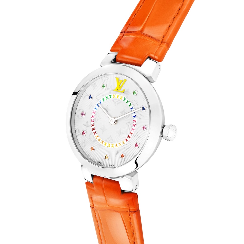 決算特価商品』 LOUIS VUITTON♡タンブールマルチカラー腕時計 www.m