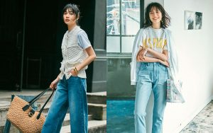 白Tシャツ＆デニムが決まらない時の、「大人のお助けコーデ」２つ