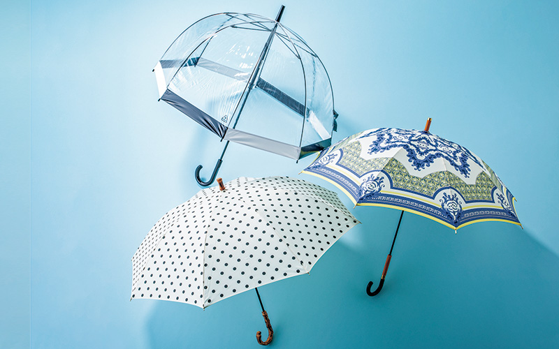 梅雨や雨の日におすすめ！「大人可愛い、きれいめの傘」３選