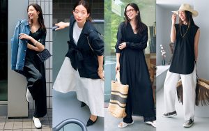 夏の結論 大人はモノトーンコーデが簡単にオシャレ見え お手本コーデ４選 Classy クラッシィ